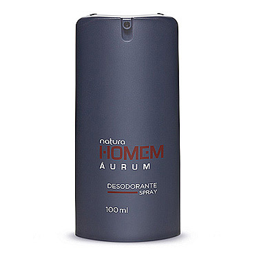 Nat Homem Desodorante Spray Áurum 100 ml Nat Homem Desodorante Spray Áurum 100 ml
